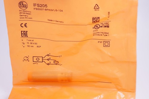 Ifm ifs205 ifb3007 bpkg - ifs205, ifb3007-bpkg/us-104
