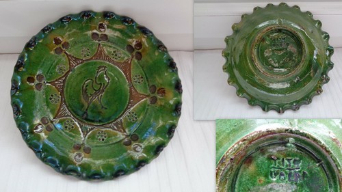 Assiette murale poterie par - assiette,
