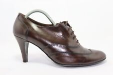 PERLATO Bottines & Low boots Cuir Marron Foncé 5,5 T38,5 TBE