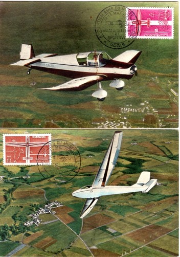 1340 fdc 2 cartes - , 1er