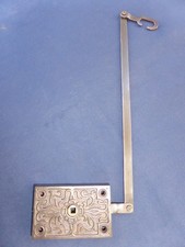 Ancien Boitier tirette serrure tirage Pour poignée carré de 6 Porte d'entrée