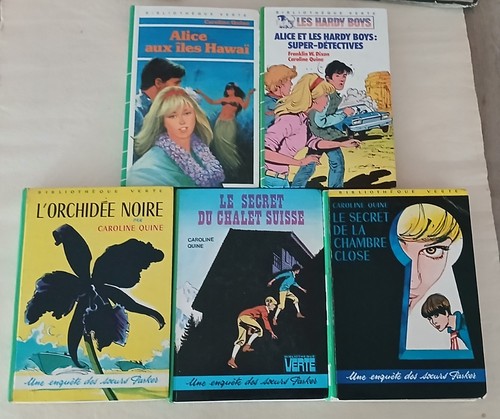 Lot livres alice les - 5, &
