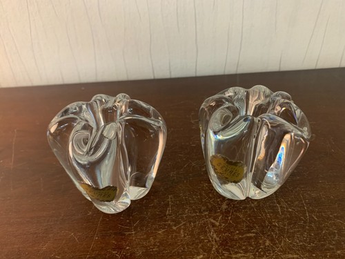 Bougeoirs cristal de - 2,