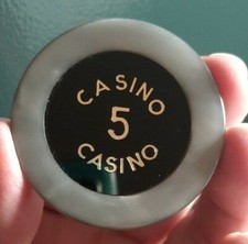 D06104 rare jeton casino poker