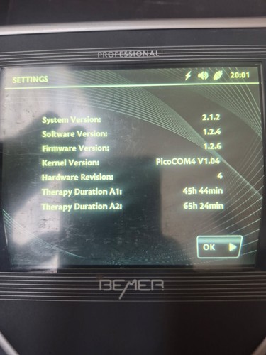 And hours bemer pro pemf - 45,