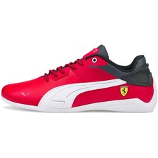 Chaussures hommes Puma Ferrari Drift Cat Delta 30686405 Blanc-Rouge-Noir