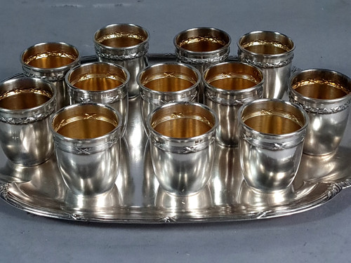 Ancien service liqueur - à,