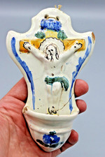 BEAU BENITIER ANCIEN FAIENCE