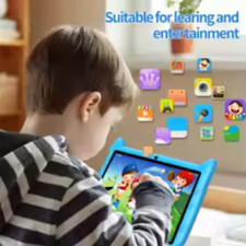 tablette tactile android 7 pouces  pour enfants 4 GO+ 64 GO de mémoire flach