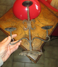 Ancien rustique chandelier - ancien,