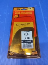 Glace bombée de rétroviseur droit Cipa pour: Renault: Clio I 03/90- 05/94
