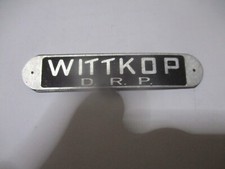 Plaque D'Identification