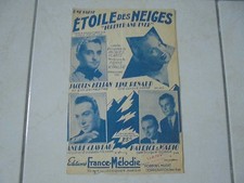 partition : Etoile des neiges (1949)