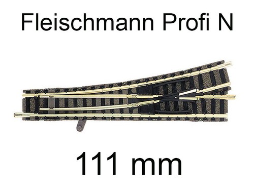 Fleischmann aiguillage droit - aiguillage,
