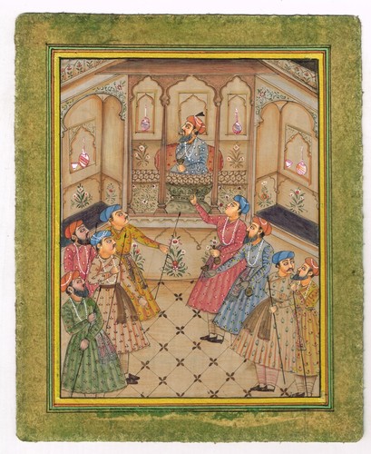 Peinture miniature moghole - peinture,