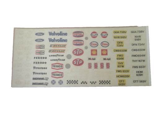 E453 scalextric decals - e453,