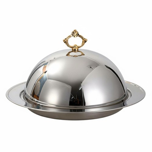 Plat service avec cloche - service,