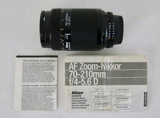AF NIKKOR 70-210, Nikon AF