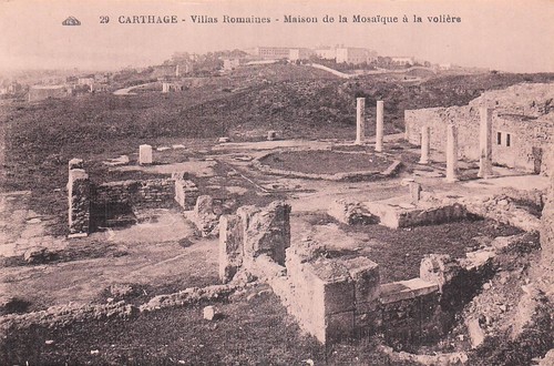 Tunisia carthage roman - tunisia, villas