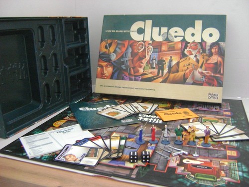 Jeu société cluedo - de,