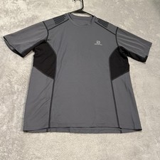 Salomon Shirt Mens Medium Gray