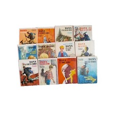 lot 12 livres Tony  Bibliothèque Rose Cardiere Hachette Enfant Livre Jeunesse 