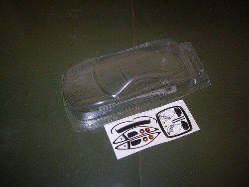 Carrosserie polycarbonate 18 - polycarbonate, 1/18