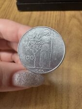 Monnaie République Italienne 100 LIRE Minerve 1960 PK