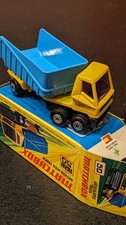 Miniature Matchbox Superfast N°50 - Jaune - ARTICULATED TRUCK - Vintage 70