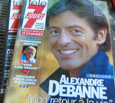 Télé 7 jours 26 oct au 1 nov 1996 johnny alexandre de banne