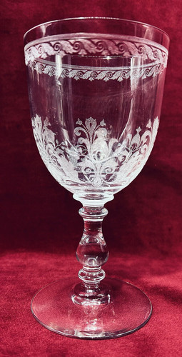 Baccarat ostende wine glass - baccarat,