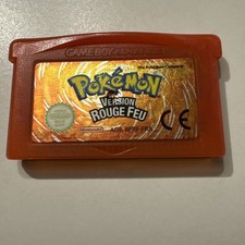 Pokémon Rouge Feu Nintendo Gameboy Advance Game Boy Advance GBA PAL FR Officiel