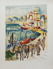 FRANCOIS DESNOYER LITHOGRAPHIE ORIGINALE NON SIGNEE MOURLOT PAPIER ARCHES