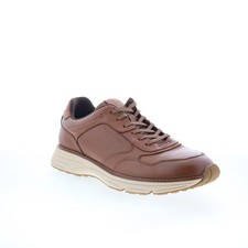 Rockport Weston baskets pour hommes en cuir brown