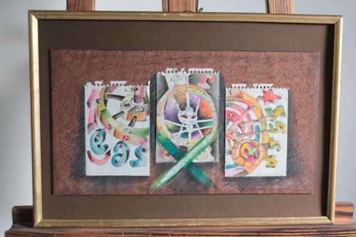 Tableau dessin aquarelle - tableau,