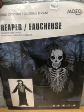 Déguisement/costume halloween  enfant faucheuse squelette  Jadeo - taille L