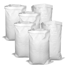 Sac gravat PP tressé blanc 560x960 - 954 - 64L - SAC POUBELLE LOT de 10