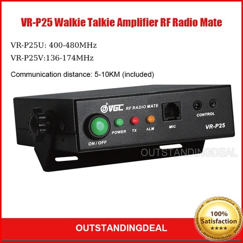 P25 walkie talkie - vr-p25, amplifier