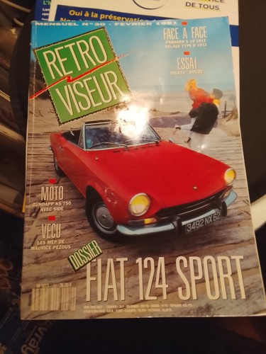 Rétroviseur fiat 124 - rétroviseur,