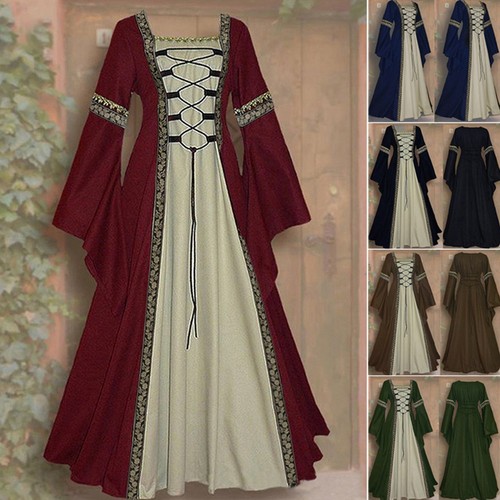 Robe cosplay médiévale femme - robe,