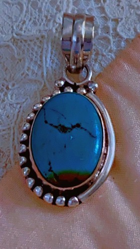 Ancien pendentif argent - ancien, en