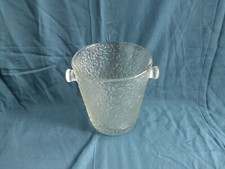 seau à champagne en verre