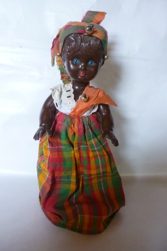 Poupée antillaise costume - poupée,