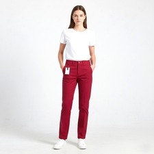 HAPPY Pantalon chino rouge