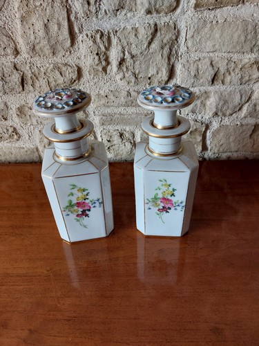 Paire flacons parfum - flacons,