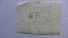 1847 lettre 19e Division