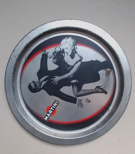 Plateau publicitaire vintage - plateau,