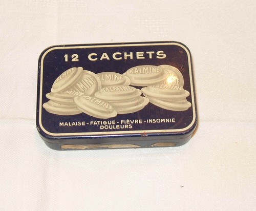 Ancienne boite publicitaire