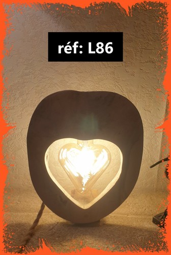 Lampes bois flotté - bois,