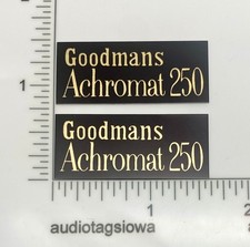 Goodmans Achromat 250 Speakers